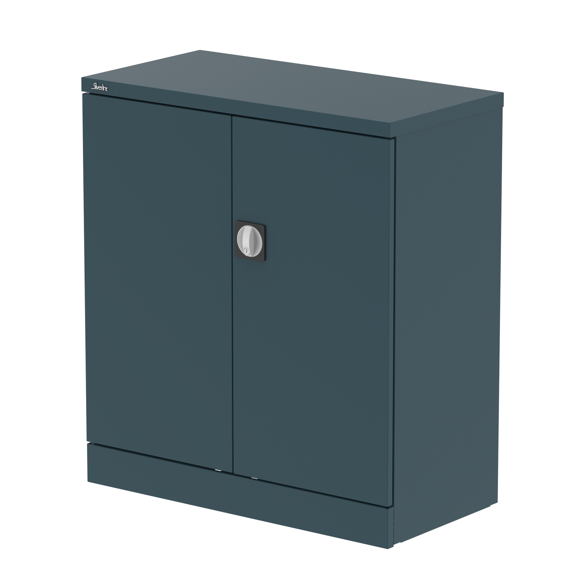 Qube Stationery 2-Door Cupboard With Shelves