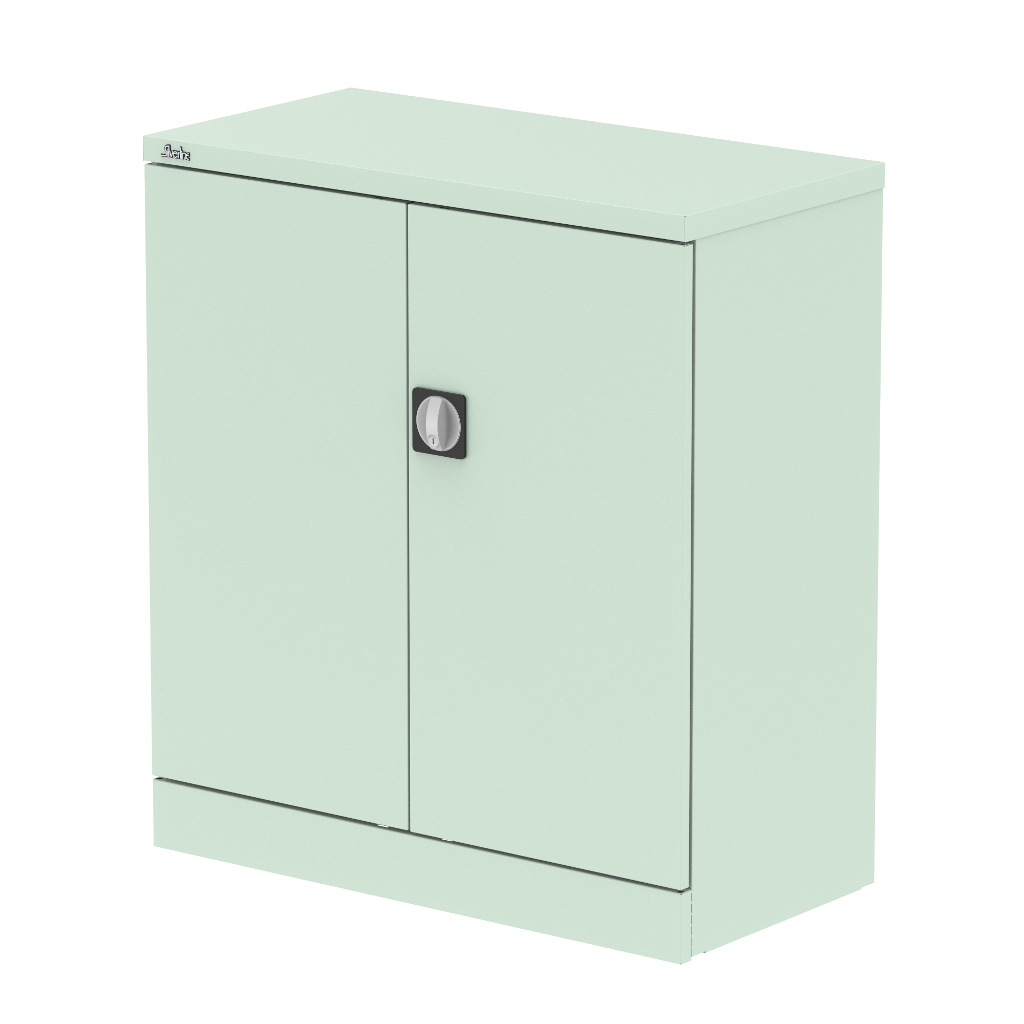 Qube Stationery 2-Door Cupboard With Shelves