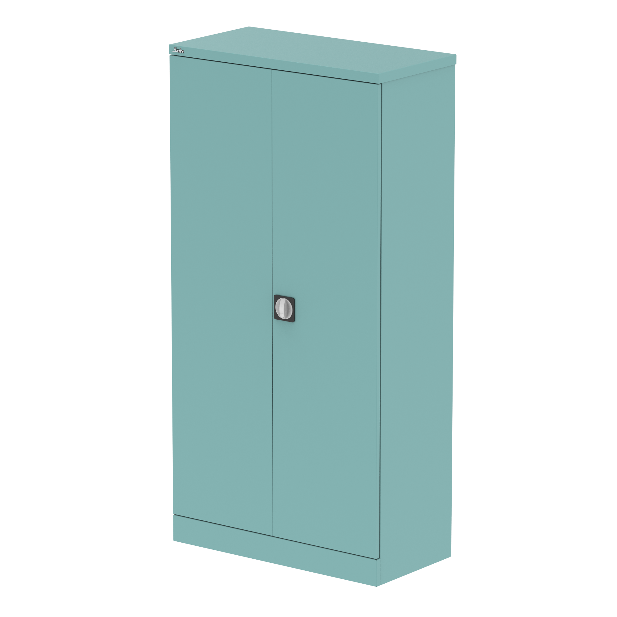 Qube Stationery 2-Door Cupboard With Shelves