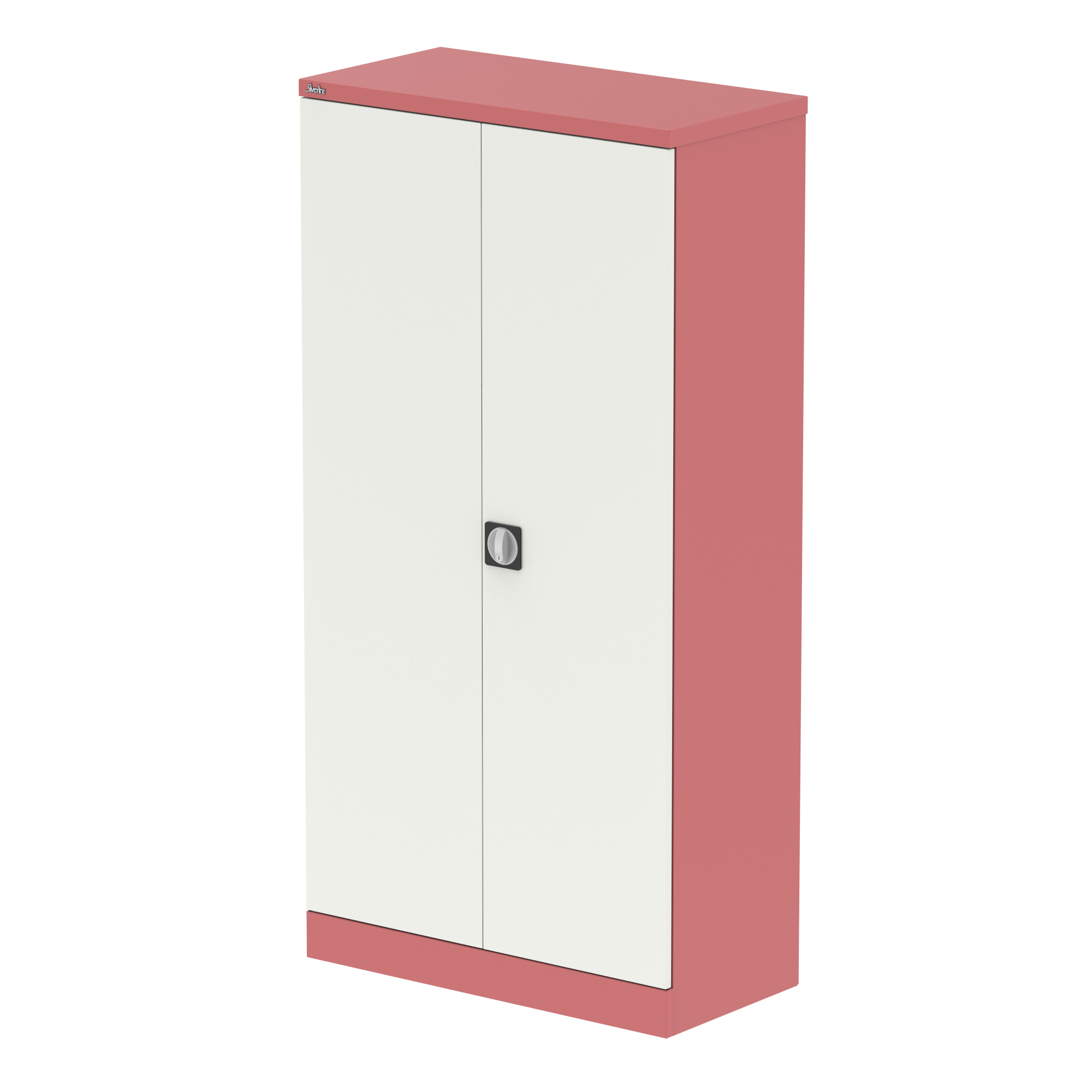 Qube Stationery 2-Door Cupboard With Shelves