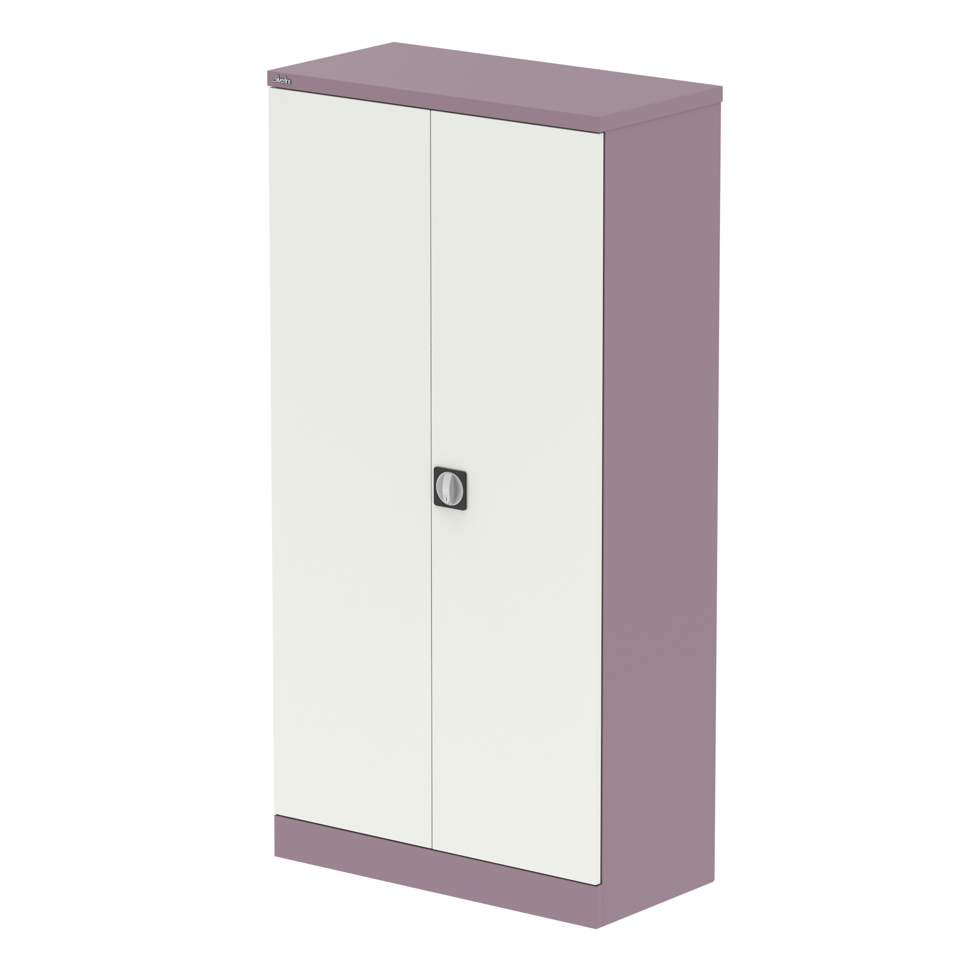 Qube Stationery 2-Door Cupboard With Shelves