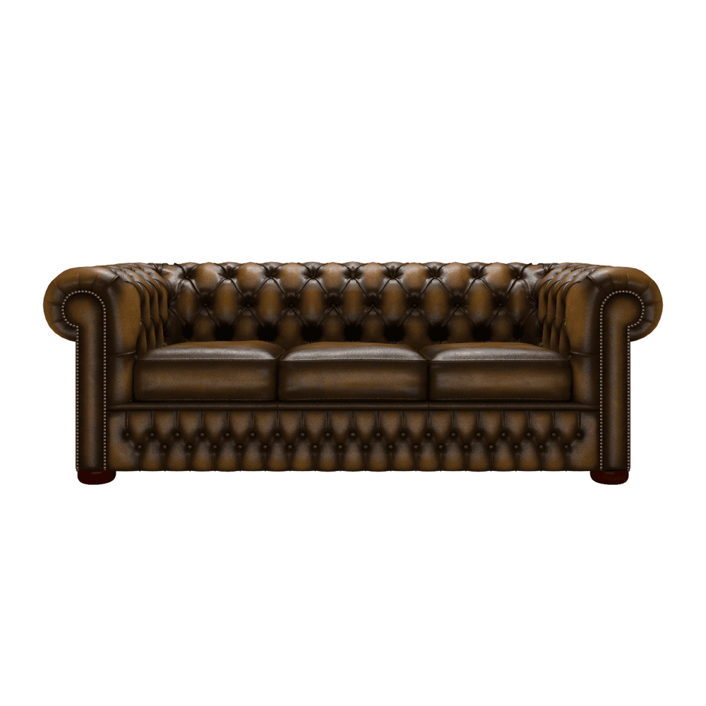 Heritage 3 Seater Sofa in Antique Leather