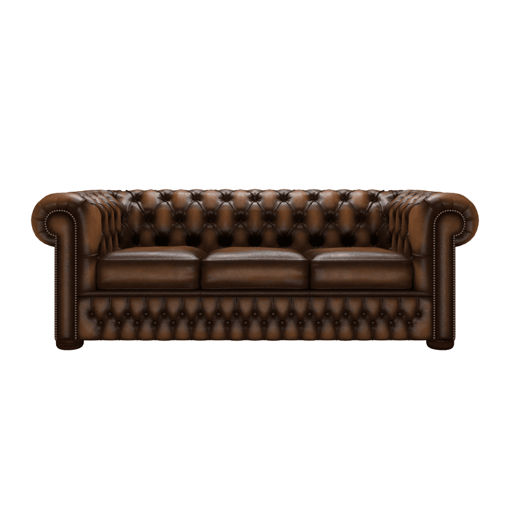 Heritage 3 Seater Sofa in Antique Leather