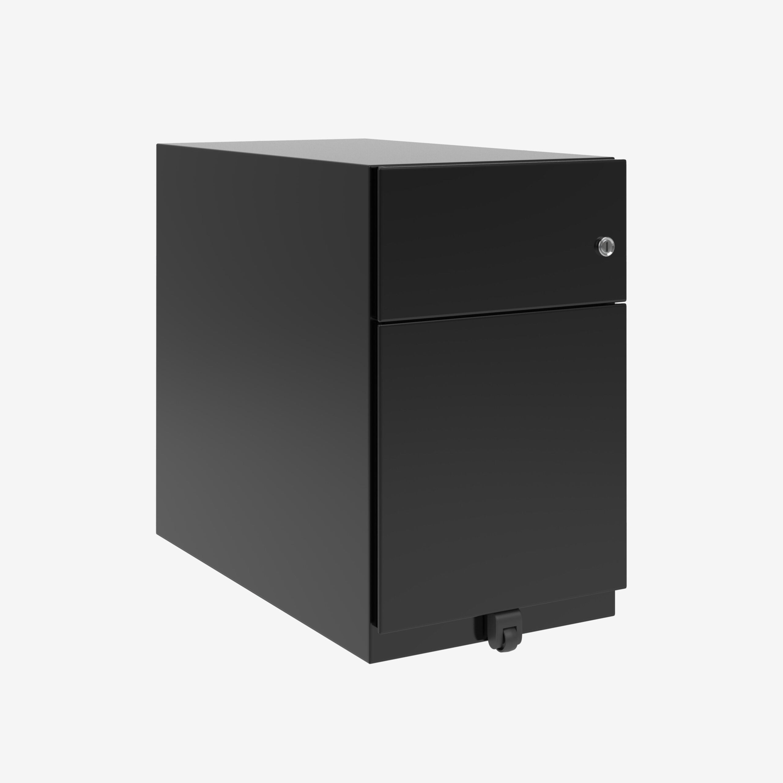 Bisley Note Pedestal 2 Drawer Pedestal – One Stationery, One Filing Drawer (300W)