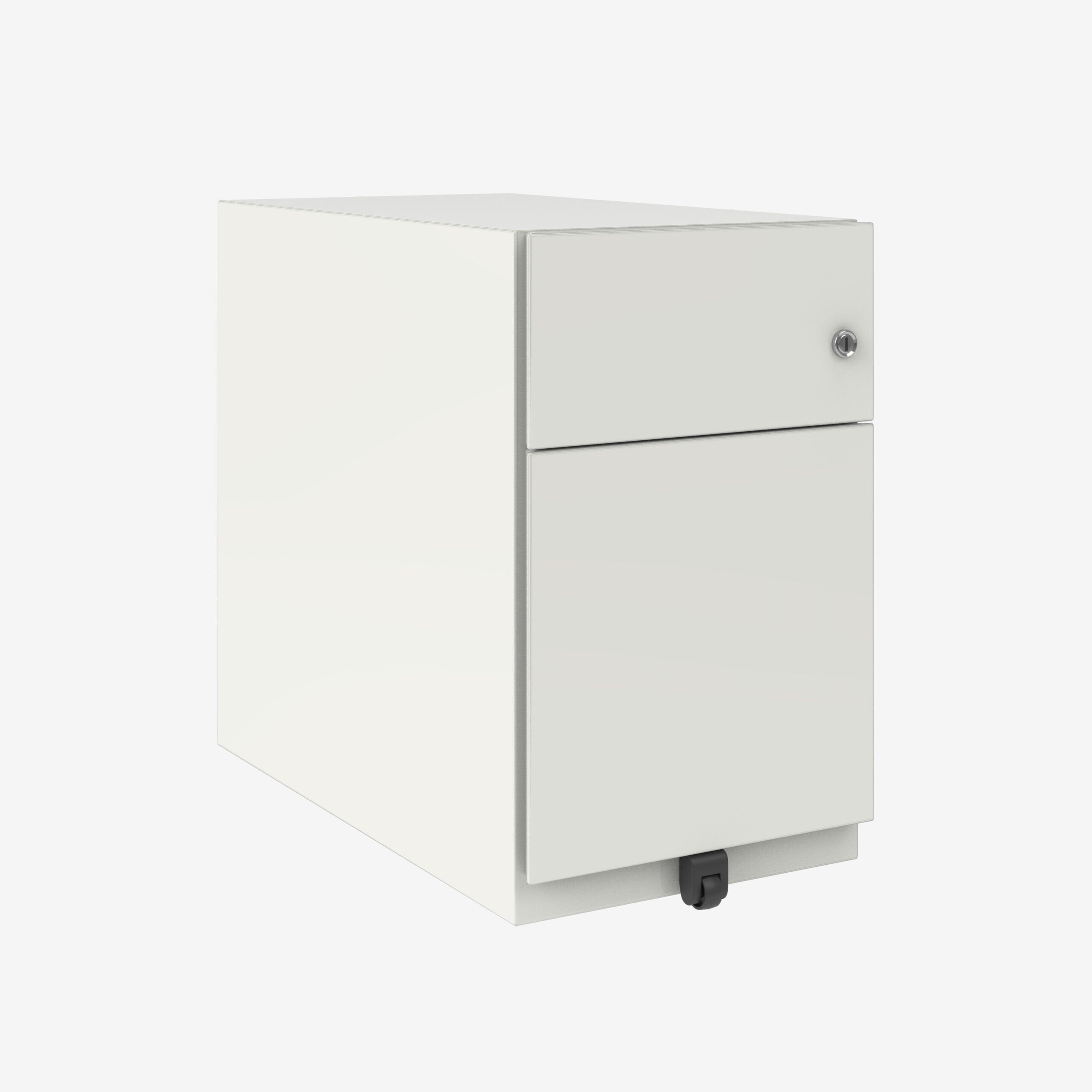 Bisley Note Pedestal 2 Drawer Pedestal – One Stationery, One Filing Drawer (300W)