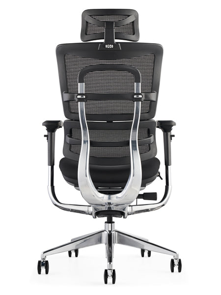 Hood seating i29 Mesh chair - Fabric Seat - Headrest
