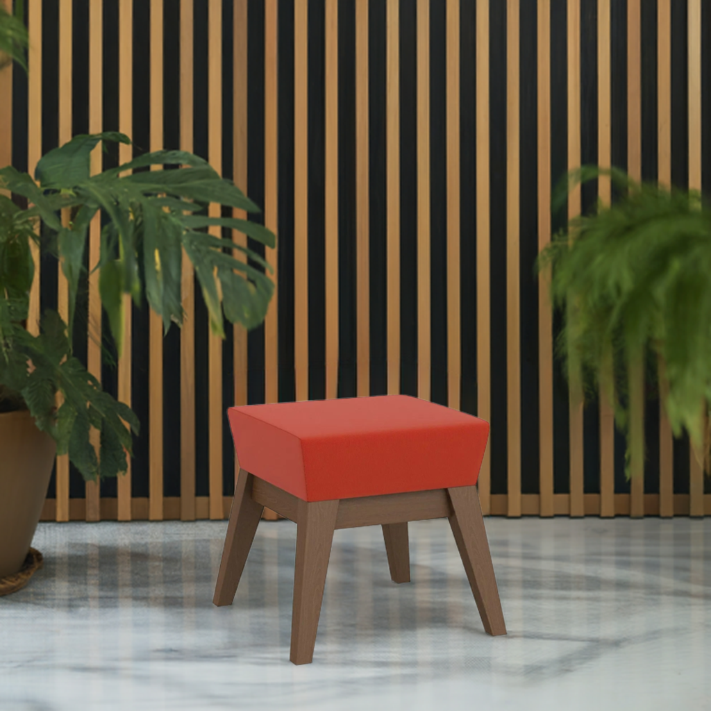 Natta Stool With Upholstered Seat Pad - New Image Office Design Ltd