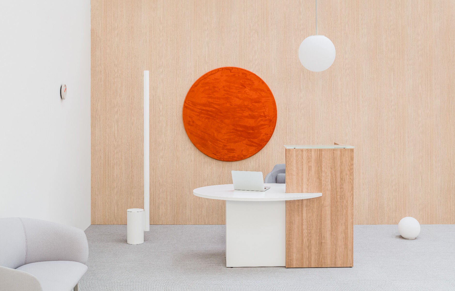 Ovo Compact Reception Counter