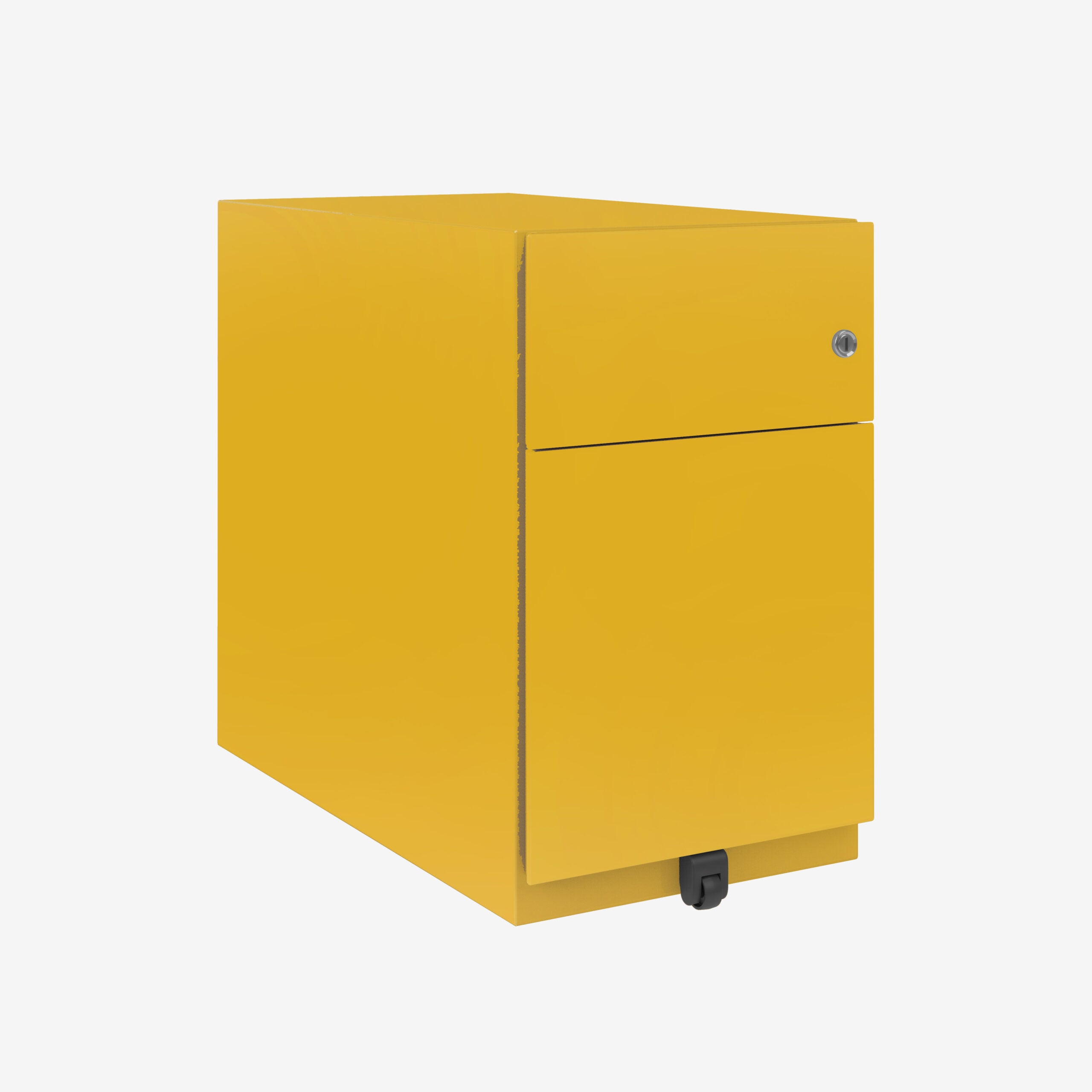 Bisley Note Pedestal 2 Drawer Pedestal – One Stationery, One Filing Drawer (300W)