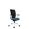 icon mesh chair with white frame and base