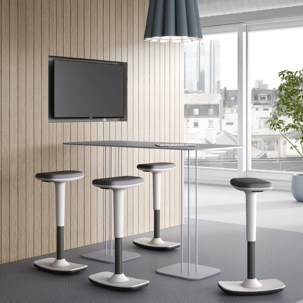 Sit stand ergonomic stool