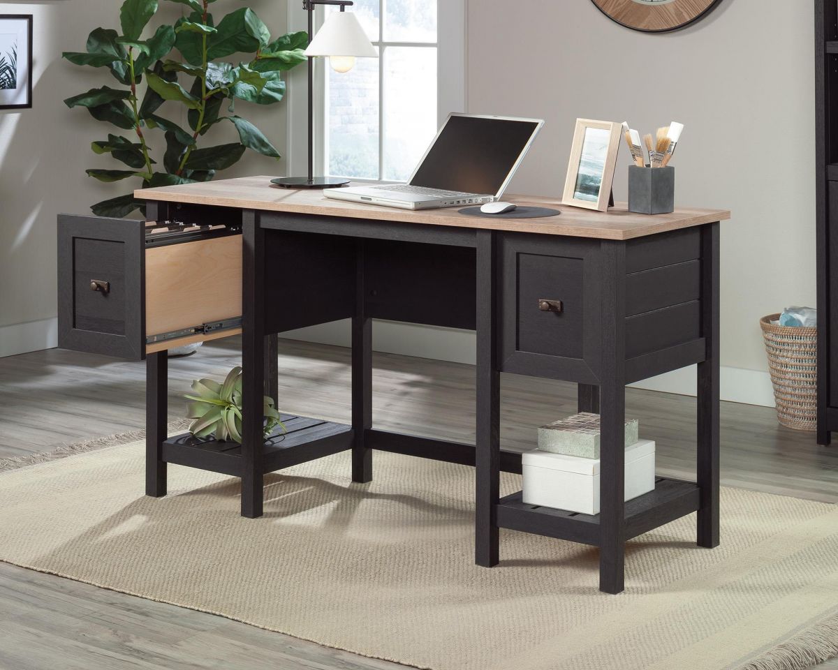 Raven Oak Home Office Desk 