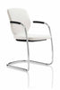 lily visitor chair with armrests by boss design