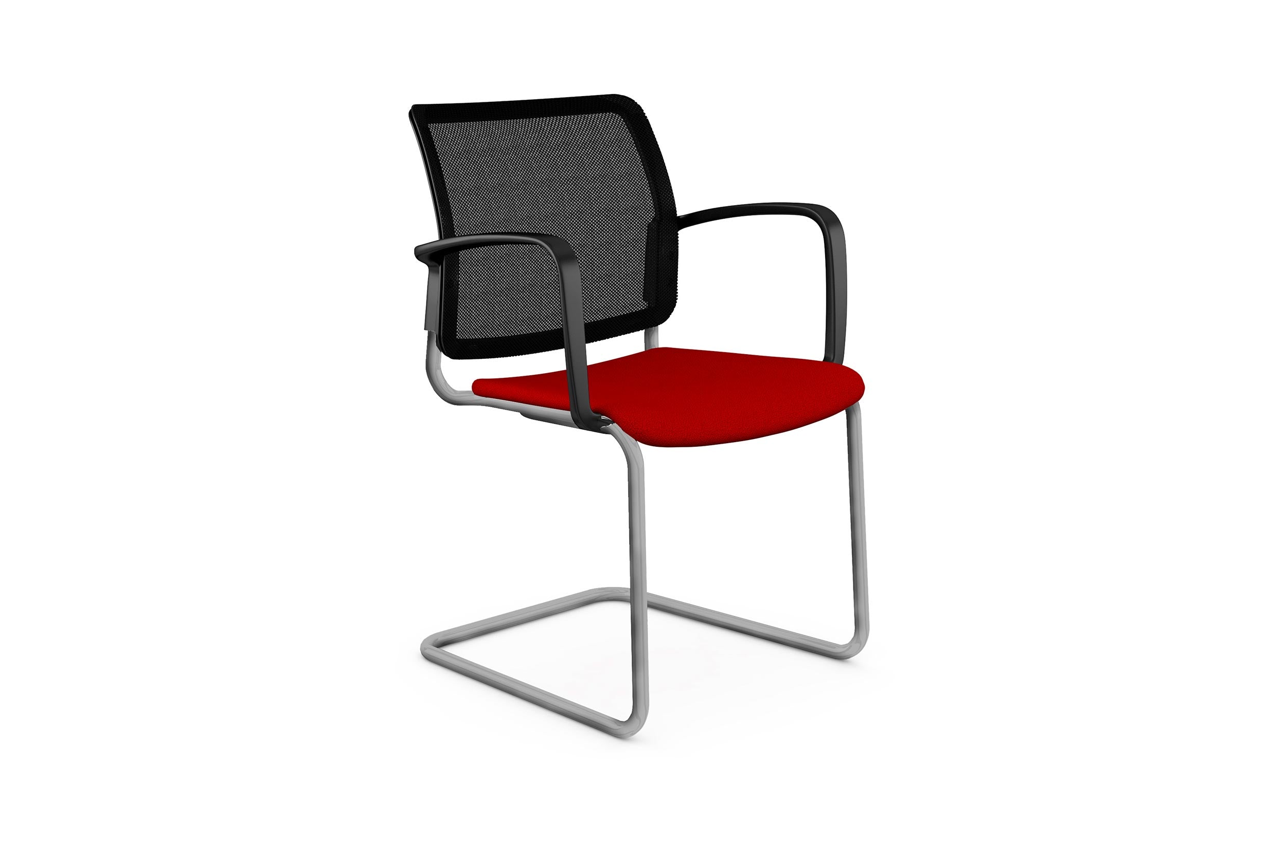 q visitor cantilever chair by boss design