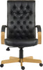 Warwick Noir Leather Chair 