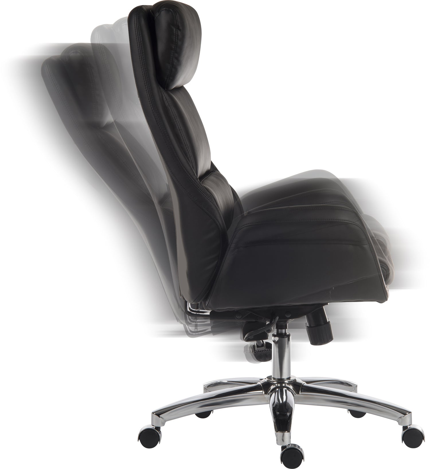 Ambassador Black Leather Chair | New Image Office Design Ltd 