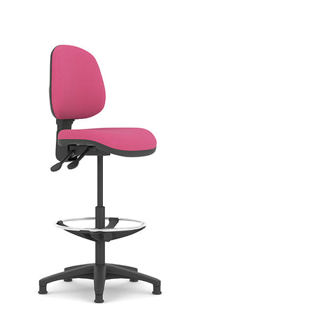 Topaz Lite cashier and draughtsman chair by pledge